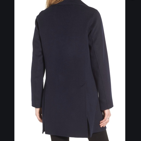 DEREK LAM 10 CROSBY Double-Face Wool Moto Coat - Picture 3 of 5